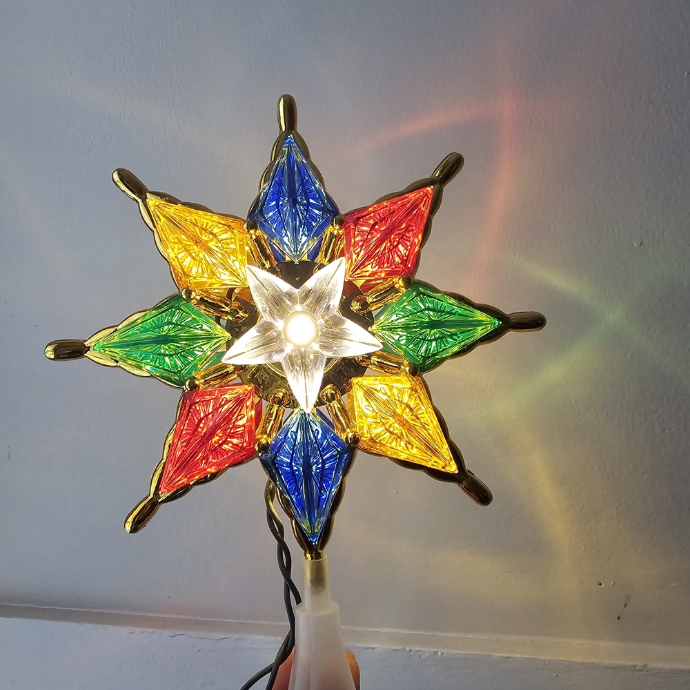 Multicolor Star Tree Topper